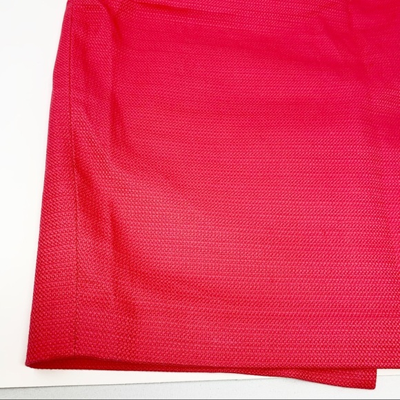 Banana Republic Women’s Textured pink pencil skirt Barbiecore With pockets - Picture 2 of 10